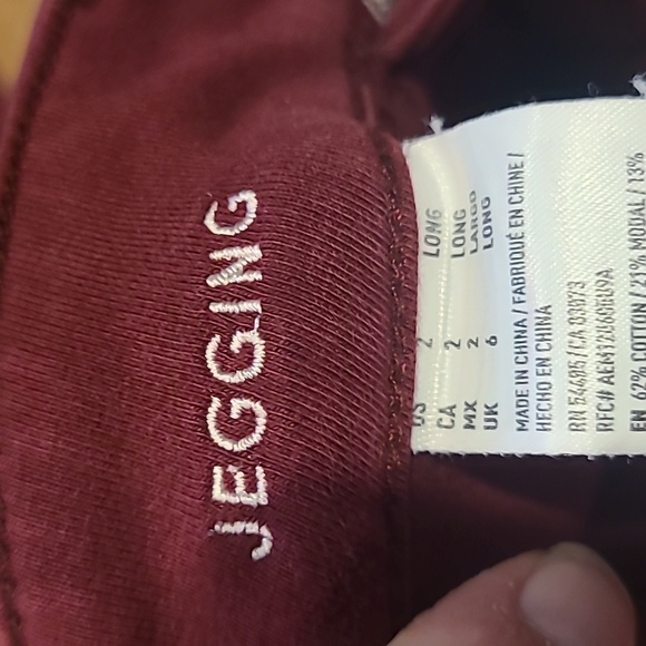 American Eagle super soft jeggings size 2 long. - Picture 5 of 6